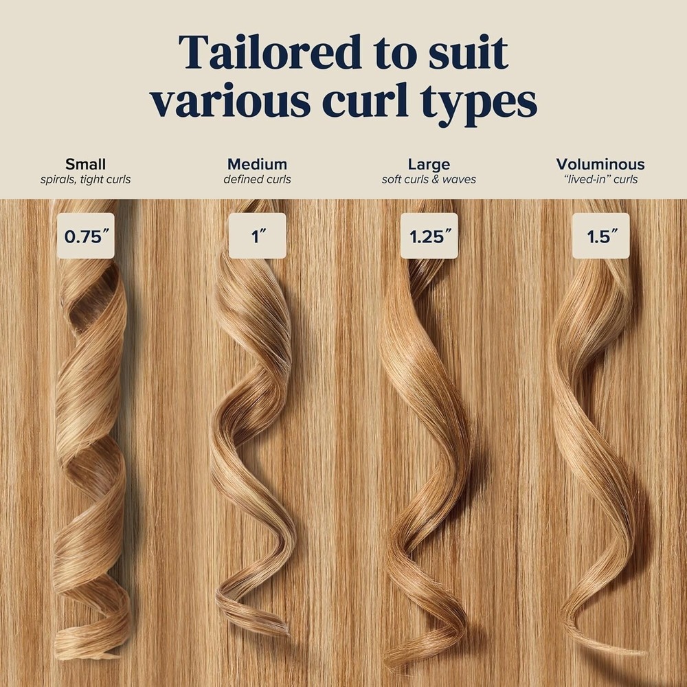 Bio Ionic Long Barrel Styler 1" Curling Iron Moisture Heat Tech & NanoIonic MX - Picture 13 of 15